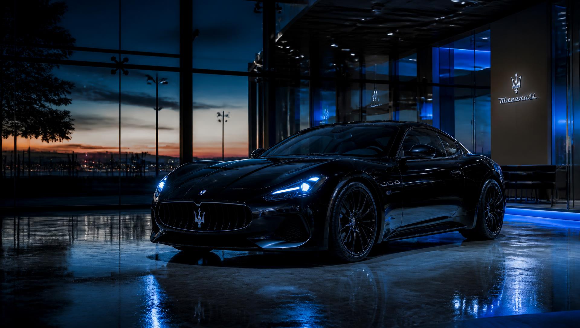Coupé deportivo en el showroom de PS Motor Bizkaia